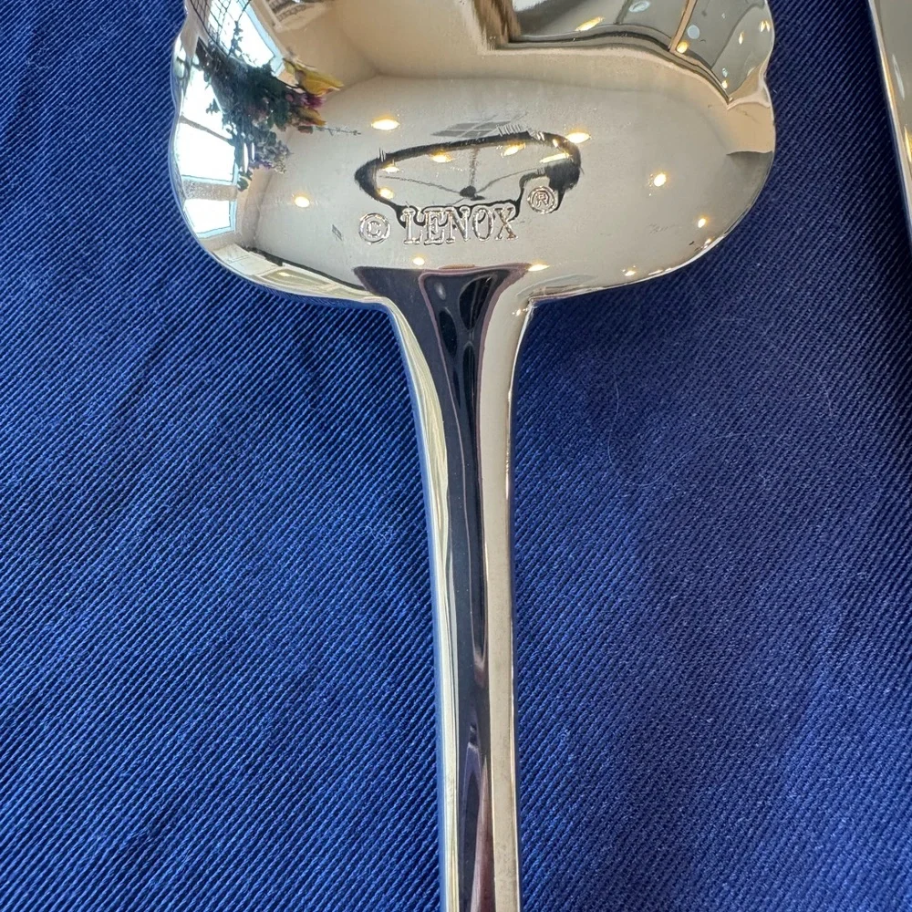 Lenox Wedding Promises 2-Piece Silver-Plated Cake Serving Set